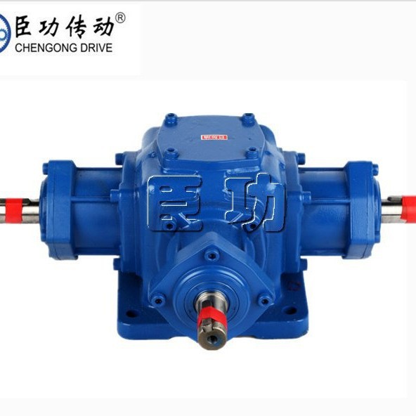 ARA系列螺旋伞齿轮箱T型锥齿轮换向器 十字转向器 换向箱减速机T7