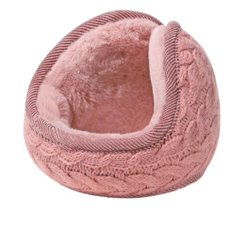 秋冬の売れ筋商品、折りたたみ式暖かいイヤーマフ、ニットジャカード防寒イヤーマフ、イヤーウォーマー、イヤーマフ卸売