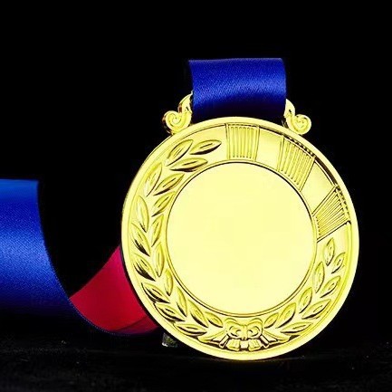 Medalla de metal Maratón Juegos Medalla de oro Jardín de infantes Medalla de oro, plata y bronce Honor Listado Producción