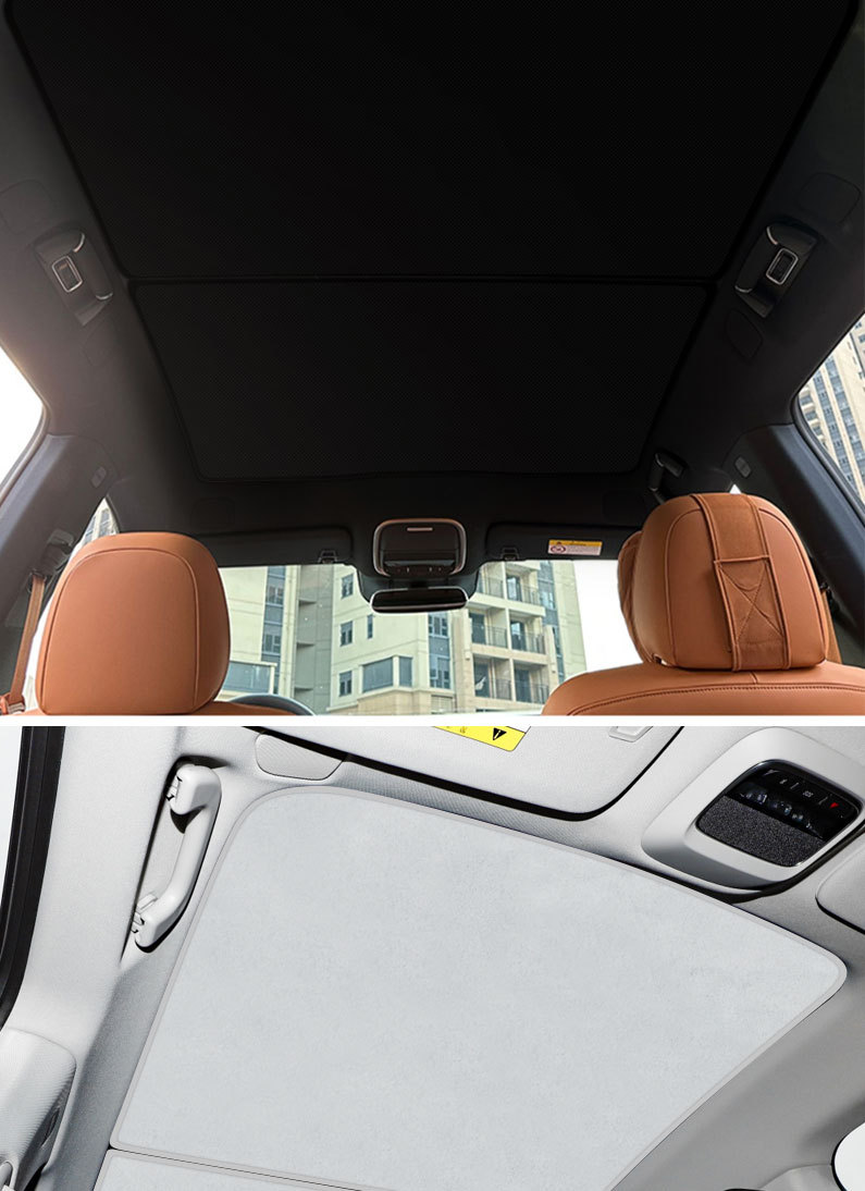 Xiaopeng G6 special factory direct supply ice crystal sunshade curtain sunroof sun protection insulation mesh sunshade car supplies batch