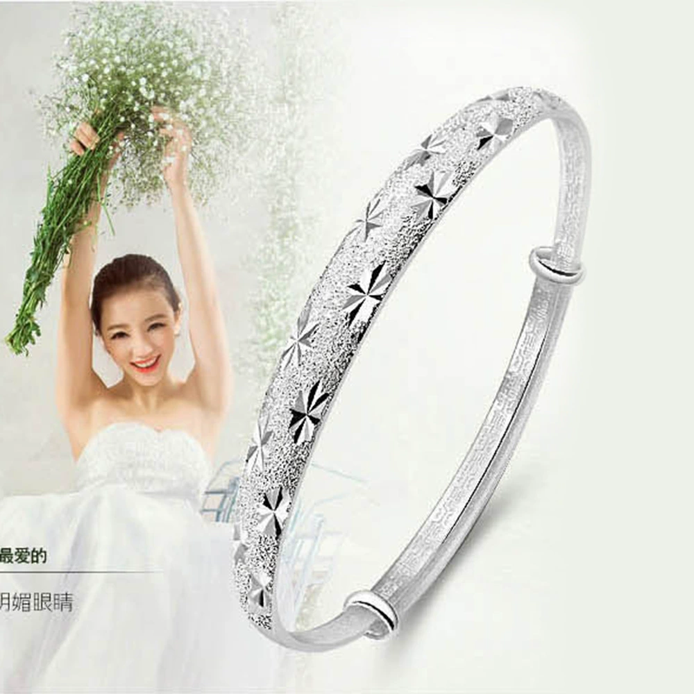Silver universal silver bracelet, direct factory sales, wholesale