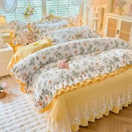 四件套;床罩床笠;夏凉被