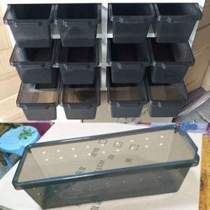 A6 Breeding Box Reptile Terrarium Drawer Climbing Cabinet Insect Box Incubator Reptile Cabinet Leopard Gecko Toy Snake Dedicated Box