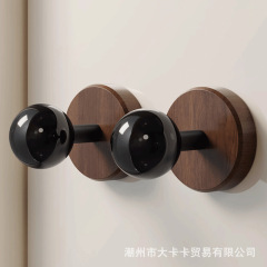 レトロ木の古風は穴を開けないでください。