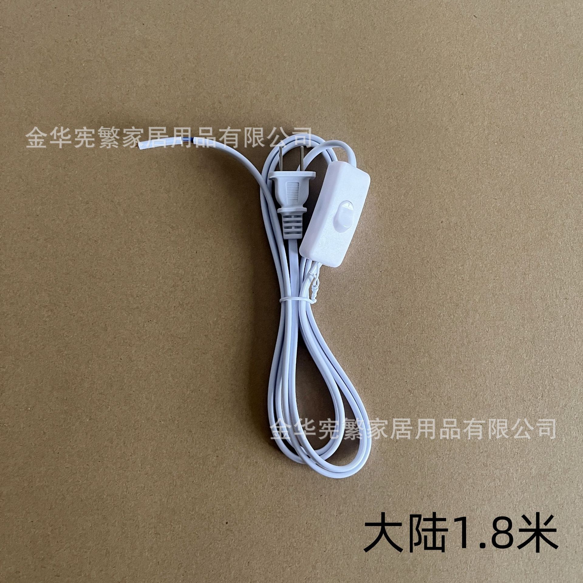 [Xianfan] enchufe de cable de alimentación de varios países, interruptor de lámpara de escritorio, cable de pie, estándar europeo y estándar estadounidense, lote de accesorios de iluminación de exportación