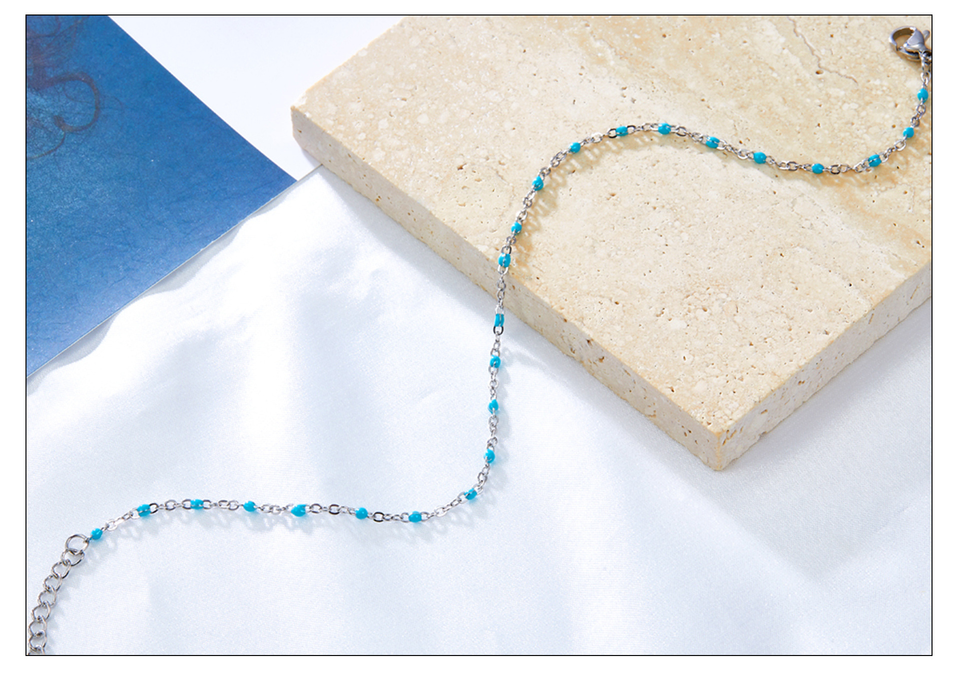 Fashion Round Stainless Steel Womenu0027S Anklet 1 Piece