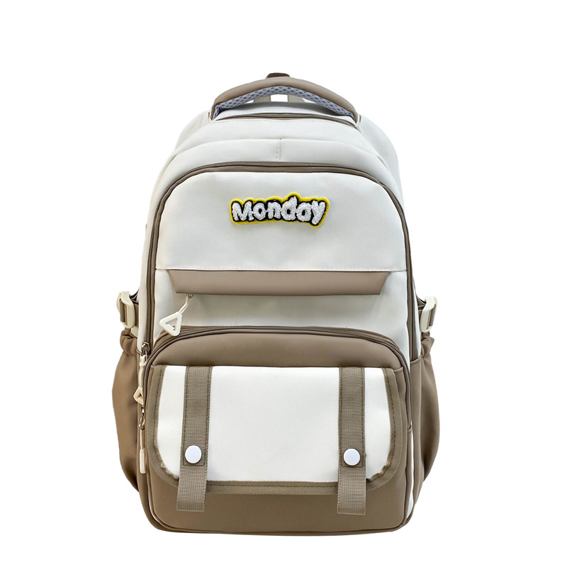 Mochila al por mayor para estudiantes de secundaria coreanos retro mochila de gran capacidad japonesa simple mochila Mori