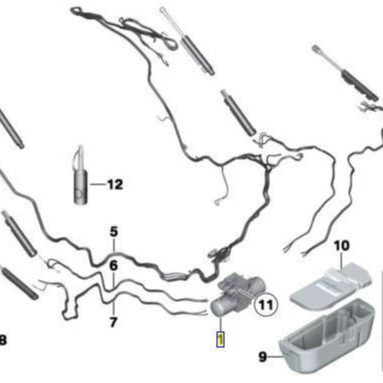 54377220798, hydraulic brake pump