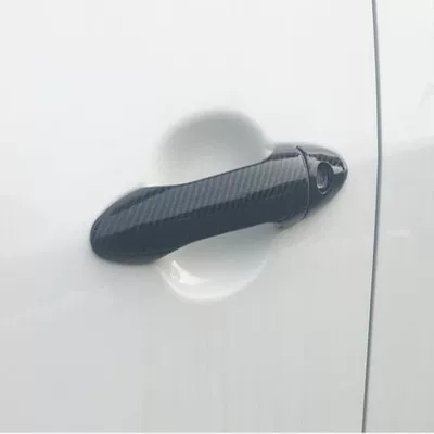 Suitable for 12-17 Kia Cerato Door Handle Modification Carbon Fiber Pattern Handlebar Exterior Decoration Accessories