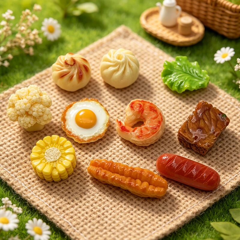 Simulation Breakfast Shop Food Toy Miniature Scene Decorations Resin Accessories Keychain Pendant DIY Jewelry Accessories Wholesale Simulation Breakfast Shop Food Toy Miniature Scene Decorations Resin Accessories Keychain Pendant DIY Jewelry Accessories Wholesale