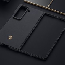 适用三星W26真皮后壳保护套W25心系天下壳FOLD7后壳