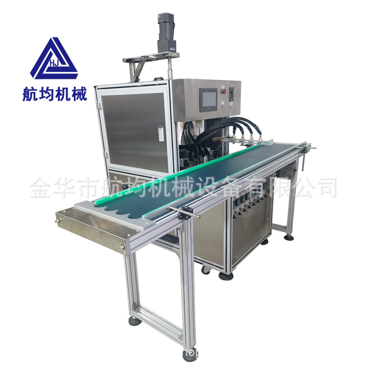 自动加热多头油膏卸妆膏 发蜡 清凉油 紫草膏 唇膜香薰膏灌装机