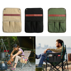 Cross-border new Kmit chair armrest bag outdoor camping side multifunctional storage bag item storage bag