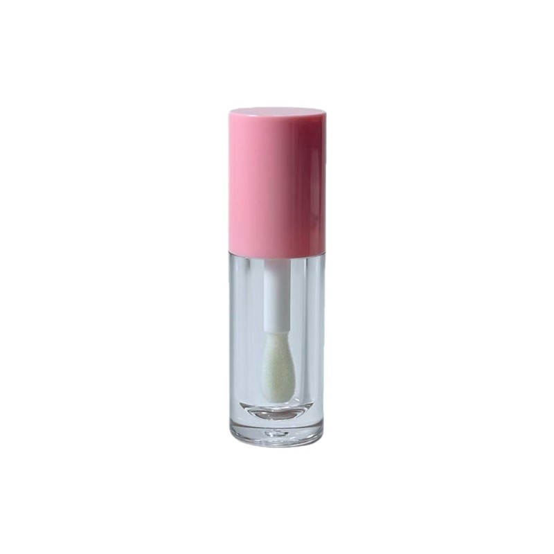 En stock envío gratuito 6ml de gran capacidad de brillo de labios sub-botella labio esmalte tubo vacío gran cepillo cabeza corrector tubo redondo material de embalaje cosmético