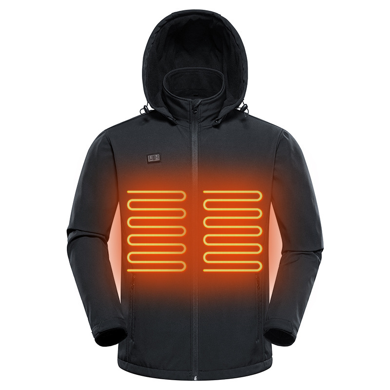 Cross-Border Special Supply of Heating Jackets, Heated Cotton Coats, Intelligent Temperature-Adjusting Electric Heating Jackets, Heating Jackets, Heated Jackets