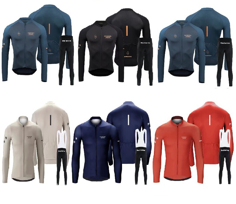 2023PAS Long Sleeve, Vest Bicycle Riding Sportswear Road Mountain Bike Breathable Quick-drying Riding Equipment
