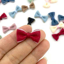 2.5cm韩国绒带小蝴蝶结 手工diy材料 小玩偶装饰辅料配饰小蝴蝶结