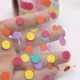 Ribbon Wholesale Christmas Polyester American Net Offset Printing Colorful Dot Gauze Colorful Dot Hair Accessories Material