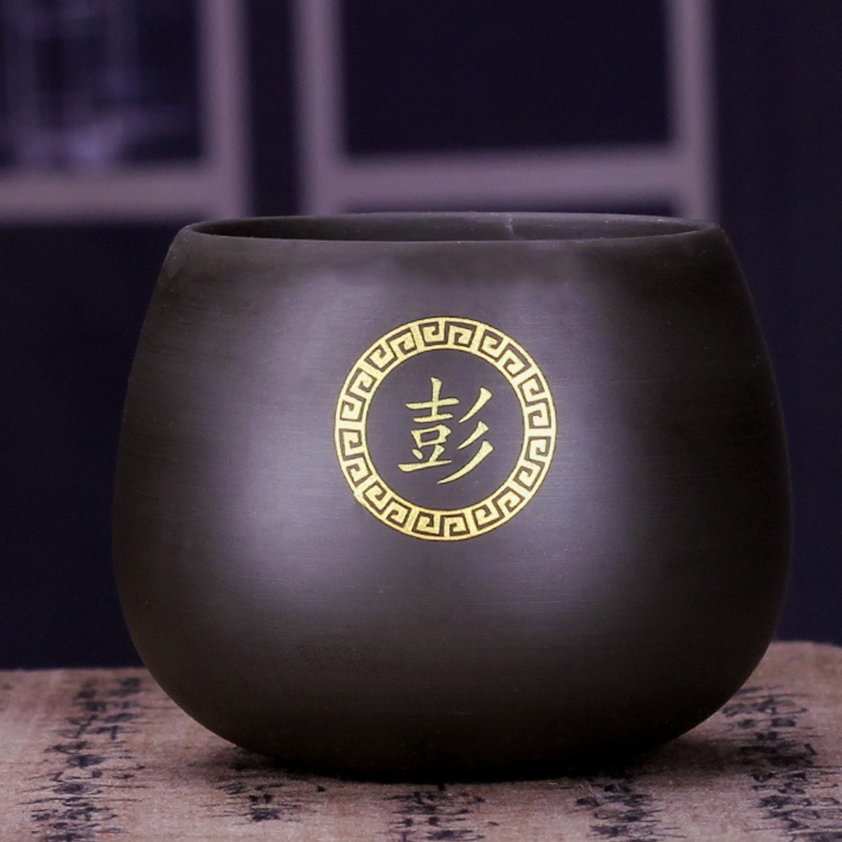 보라색 모래 아라한 컵-Peng
