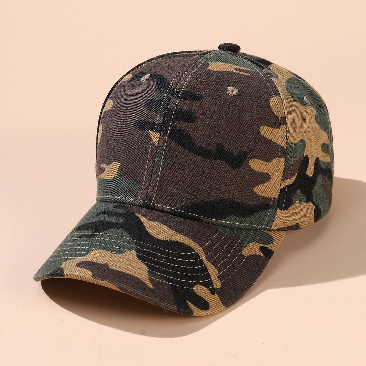 Unisexo Estilo Simple Camuflaje Aleros Curvos Gorra De Beisbol display picture 6