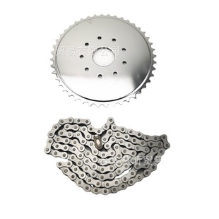Bicycle gasoline engine sprocket 44 tooth chain 415 110L set chain 50cc 66cc 80cc engine