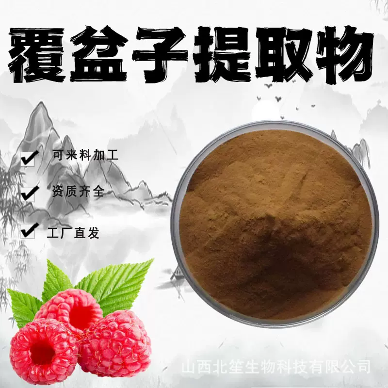 覆盆子提取物粉末10:1水溶性粉药食同源食品级原料植物萃取现货