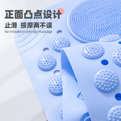 pvc bathroom anti-fall and anti-slip floor mat hotel bathroom massage thickened foot mat bathroom anti-mold and water-proof large floor mat