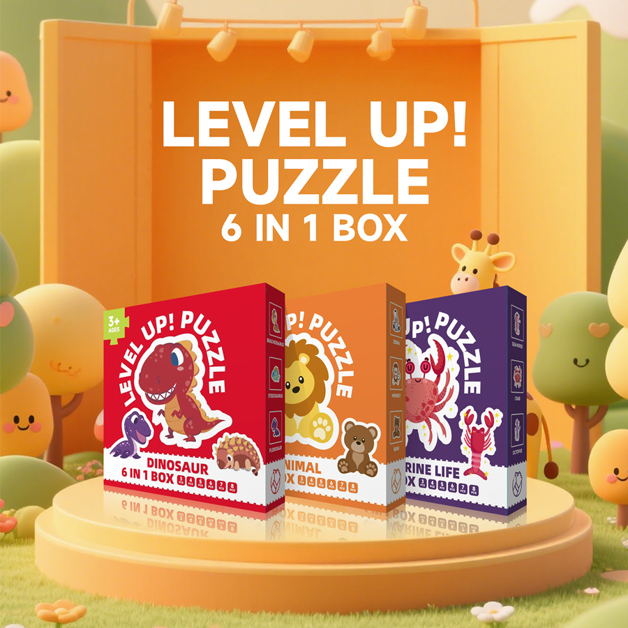 Puzzle Kidsren's Advanced Educational Enlightenment Puzzle Large Baby Toddler Toys Boys and Girls 3-7 Years Old Board Game Gift Box