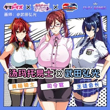 日本进口tamatoys武田弘光兽魂战队爆乳派对联名司令官动漫名器杯