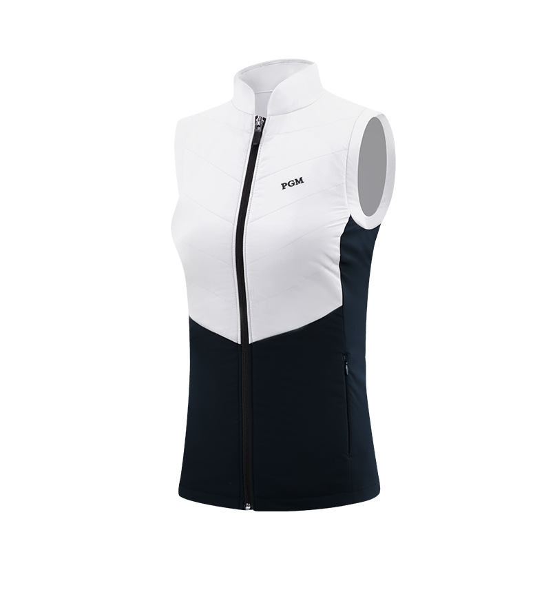 Áo gi lê nữ golf mẫu mới thu đông PGM — Yf475-trắng Đen [thêm bông], Yf475-đỏ Đen [thêm bông], Yf475-kaki Đen [thêm bông] chi tiết 13