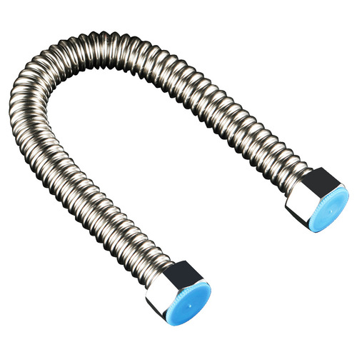All 304 stainless steel hard corrugated pipe toilet water pipe water heater water inlet hose hot and cold water universal connecting pipe