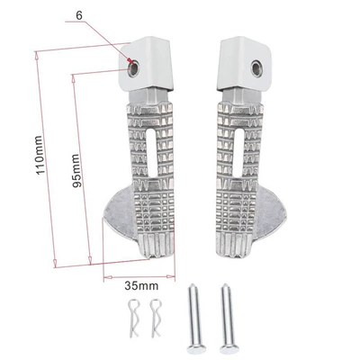 rear foot pedal, Electric vehicle pedal