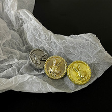 可爱卡通兔子金属纽扣西装外套风衣针织毛衣大衣连衣裙服装装饰扣