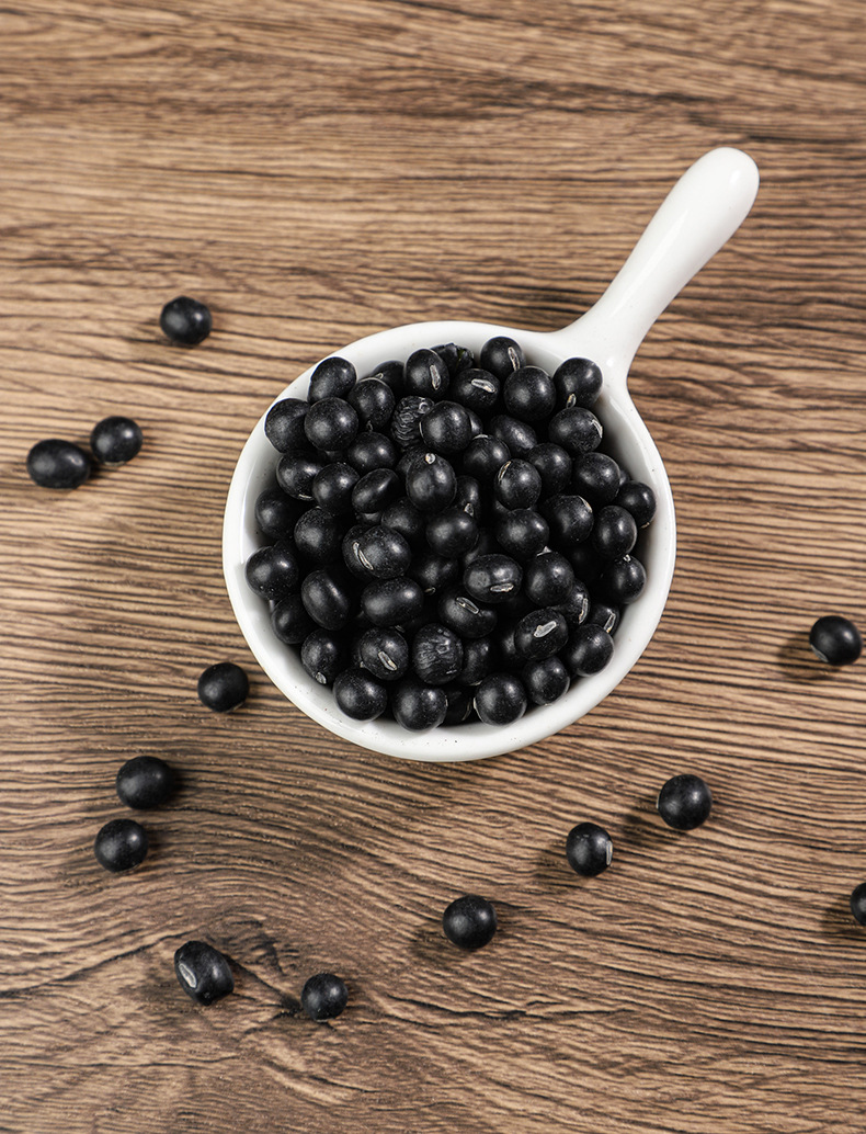 Roasted Black Soybean Powder Hei Dou Glycine max Low Temperature Baked Whole Grain Meal Replacement 500g key features