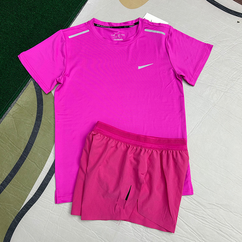Deportes de velocidad seca camiseta de mangas cortas traje de entrenamiento de atletismo running fitness baloncesto ropa deportiva maratón hombre y mujer