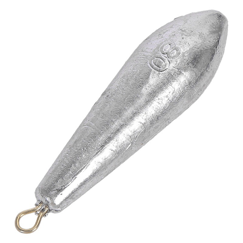Willow-shaped lead pendant drop-shaped with ring pendant string hook pendant fish pendant rod fishing mating lead Tuo sea fishing lead pendant