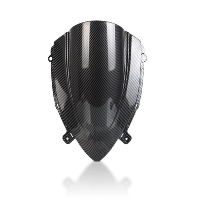 racing windscreen, elevated front wind – Motorcycle front windshield - carbon-fiber-color