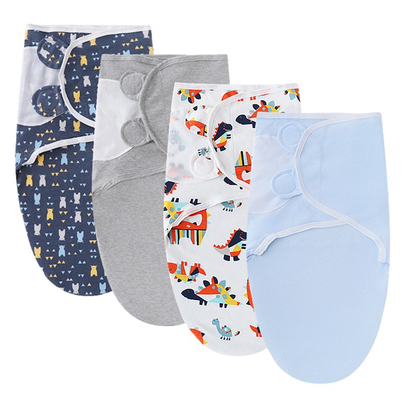 Foreign Trade Europe and the United States Newborn Silkworm Sleeping Bag Baby Kick-proof Quilt Delivery Room Wrap Newborn Baby Baby Cotton Quilt