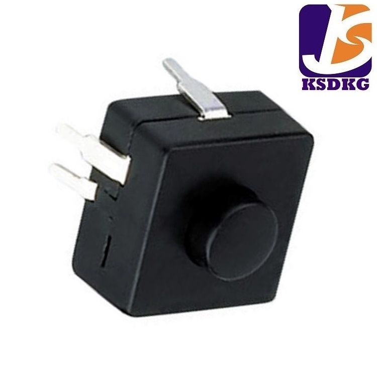 手电筒开关 四档按钮开关 4档自锁开关 四开两关按键开关12*12