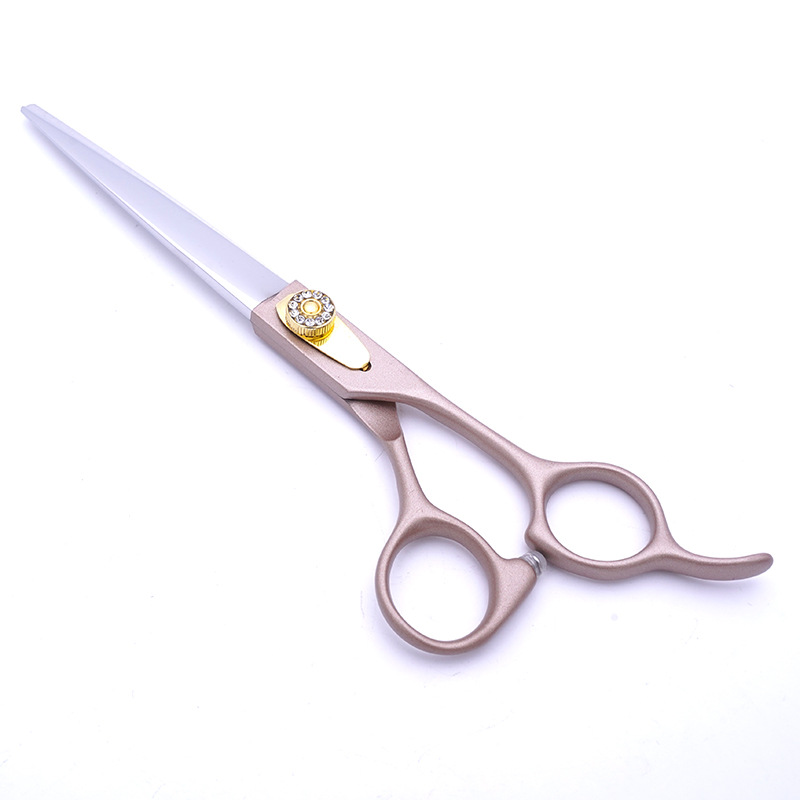 Directo de fábrica de 7 pulgadas de acero inoxidable de alta gama tijeras para mascotas profesional mascota belleza tijeras de corte de pelo tijeras de adelgazamiento del perro