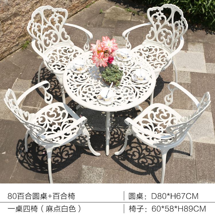 Sección 2 80 mesa de lirio silla de lirio