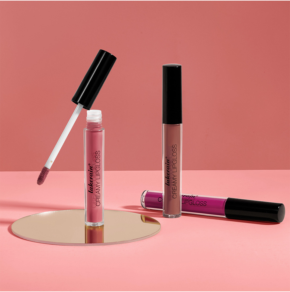 Lakerain Cross-border 8-color matte lip gloss Cream matte Lip gloss undefined
