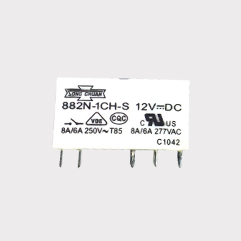 全新原装松川继电器882N-1CH-S 12VDC直流5脚8A/6A 277VAC