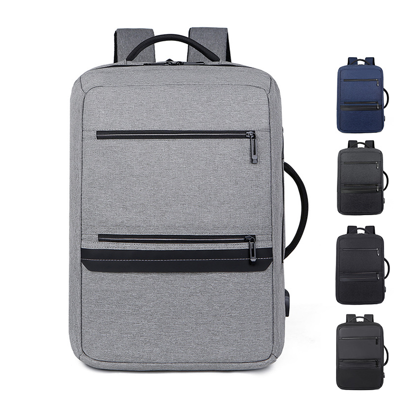 Business men's laptop bag, large capacity portable travel backpack, new waterproof Oxford cloth backpack_voghion.com