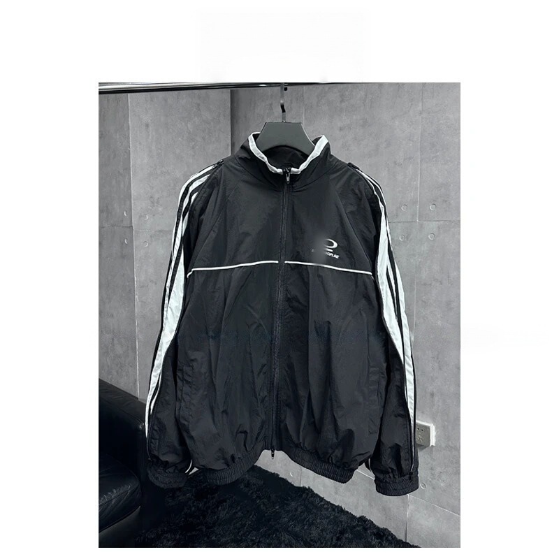 Autumn trendy and unique two-in-one designer long-sleeve jacket and casual pants men's fashion suit