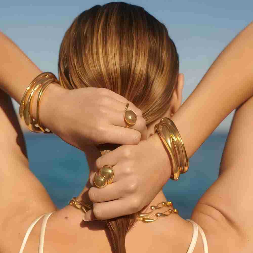Women's Gender Modern Style Simple Style Geometric 304 Stainless Steel Bangle In Bulk