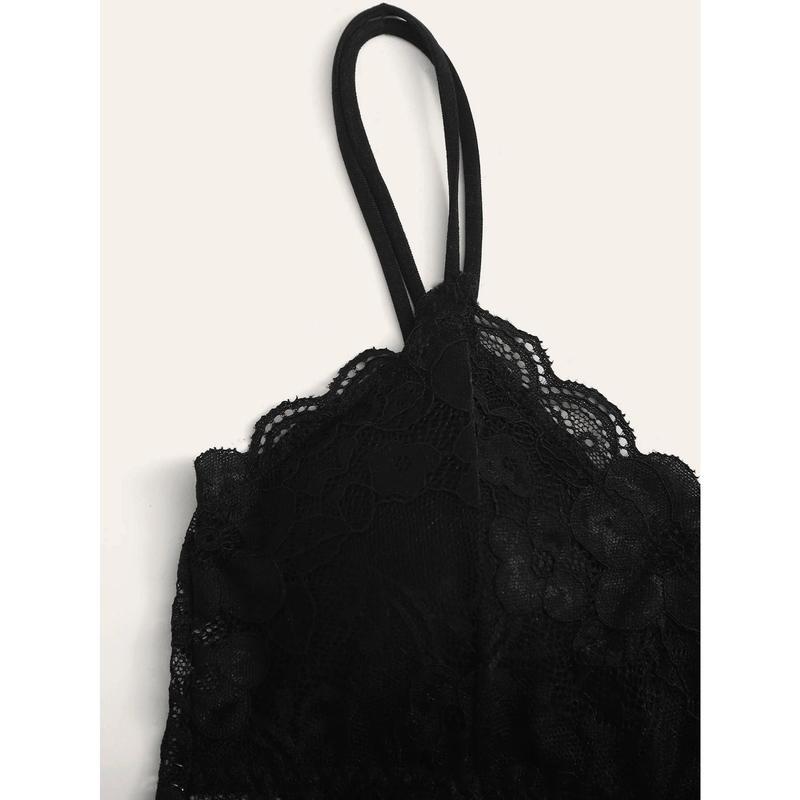Floral Lace Bralette LingerieSexy charming beautiful and