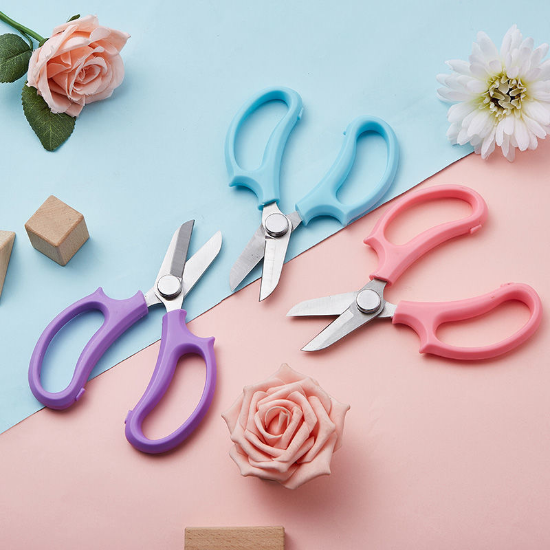 Cut flowers Garden Flower art scissors flower arrangement Dedicated tool trim Squid gardening scissors household flower scissors