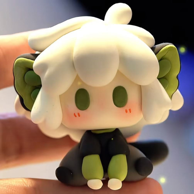 Luo Xiaohei's Cartoon Cute Q Version 5cm Toy Ornament Homemade Chinese Style DIY Gift for Chinese Valentine's Day