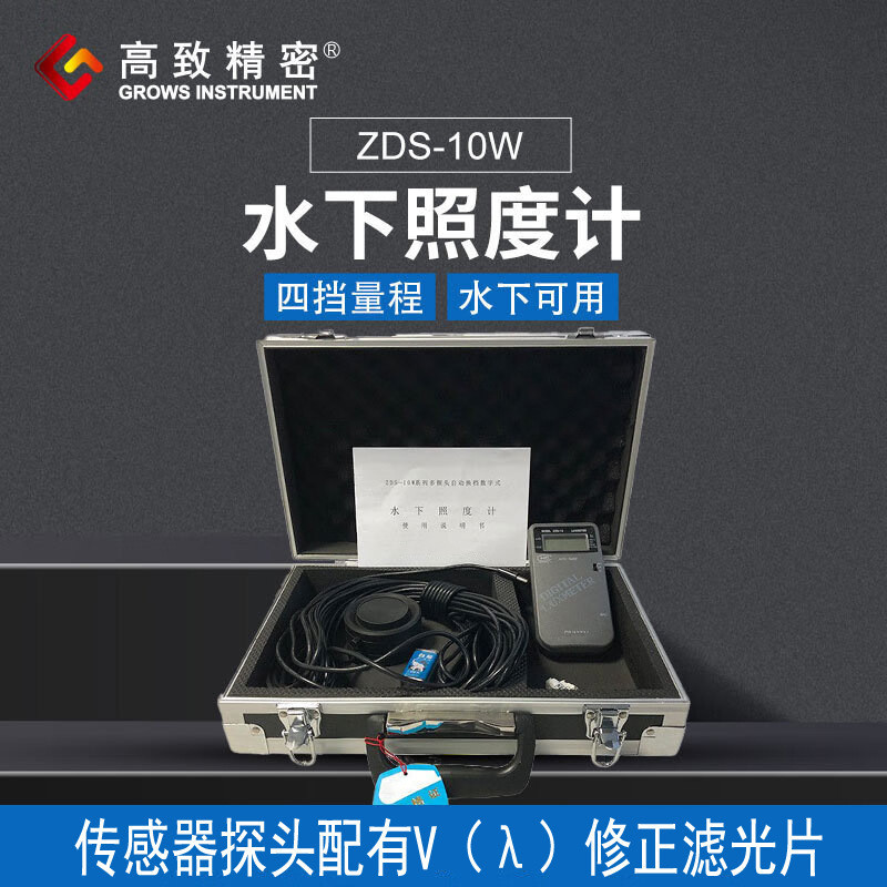 ZDS-10W水下照度计水下探测照度计